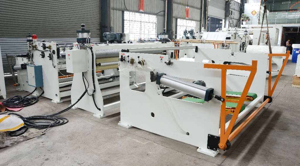 2000mm Composite Material Embossing & Rewinder Slitter Machine