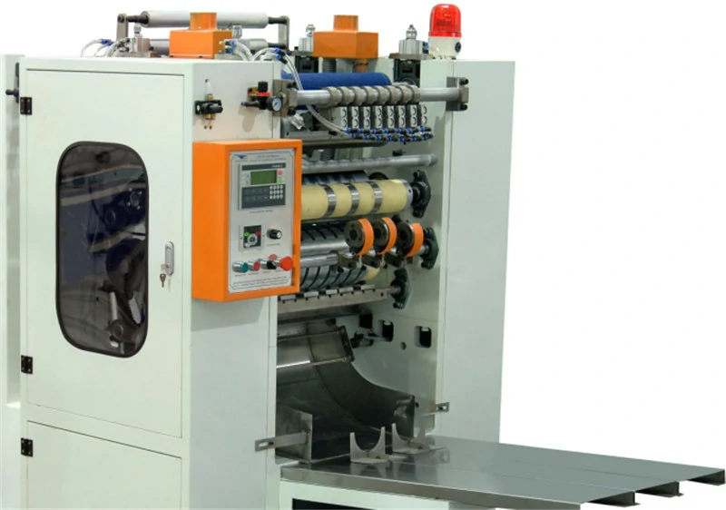 Facial Tissue V Type Folding Machine with Full Embossing