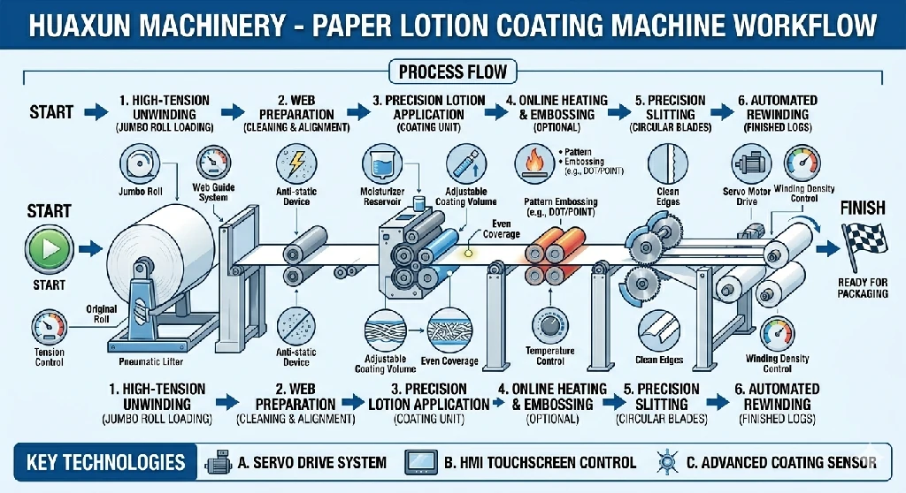 Operating Workflow Precision from Unwinding to Finished Rolls