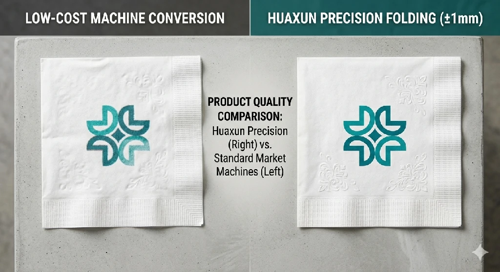 Product Quality Battle Huaxun Precision vs. Standard Market Machines