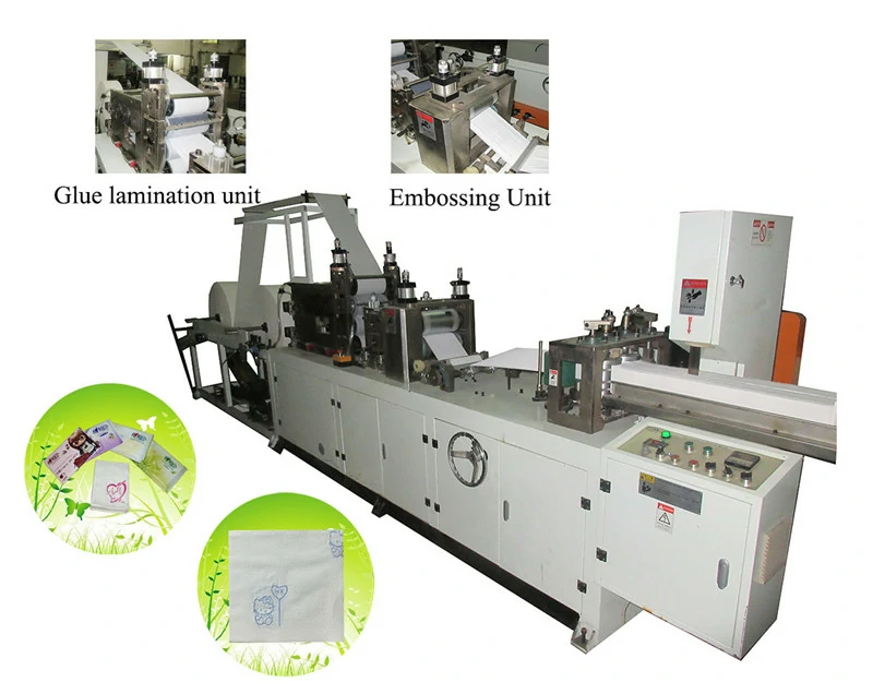 automatic facial tissue machine